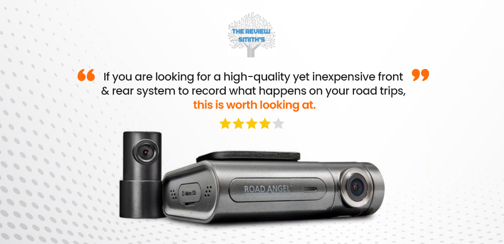 Road Angel Halo Drive 2K HD Discreet Dash Cam