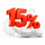 15% de descuento comercial