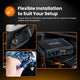 RA-BP8000 - Road Angel Halo 12V/24V Universal-Dashcam-Reserveakku – Für verlängerten Parkmodus! 