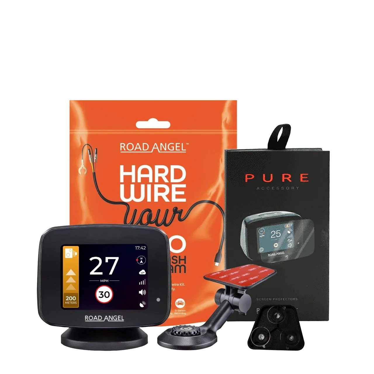 Pure One Speed Camera Detector Pro Protection Package