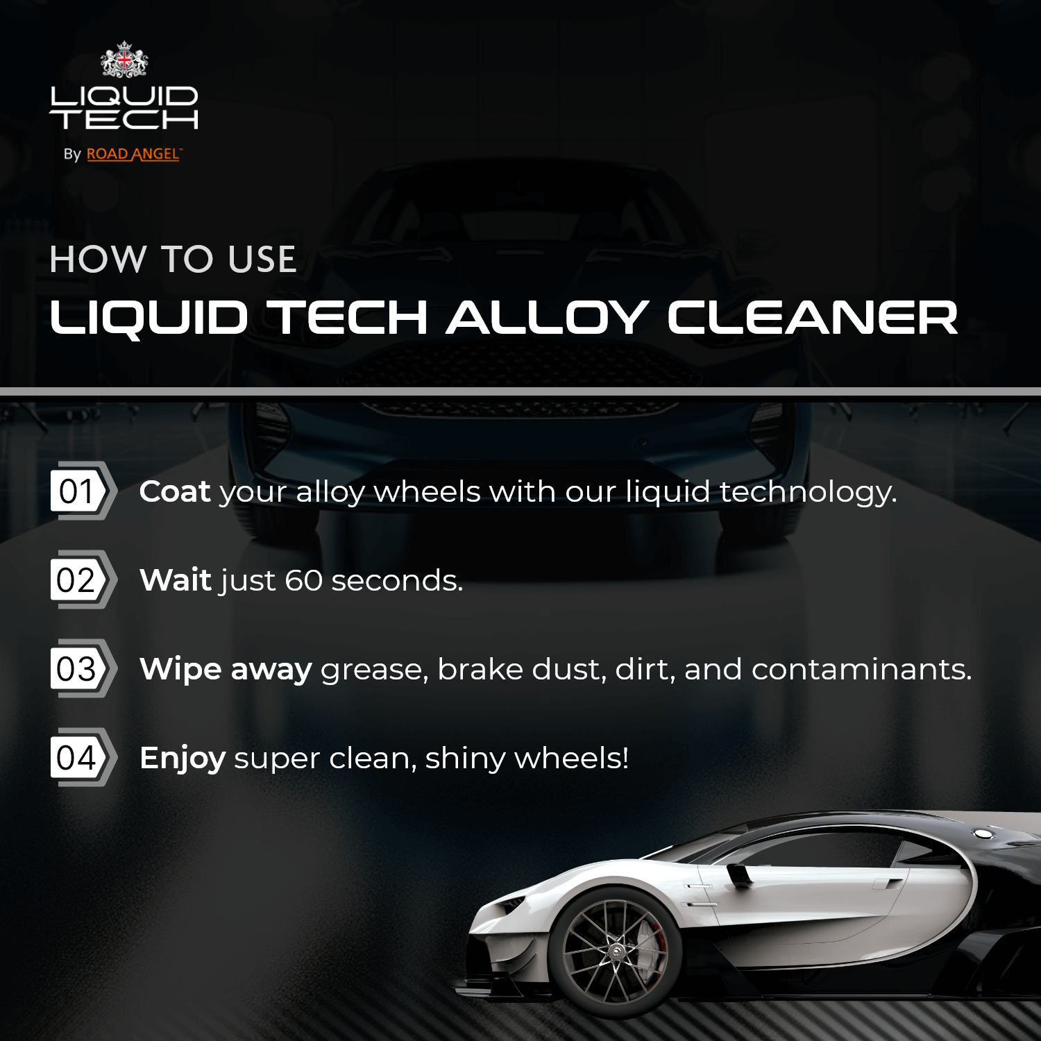 Liquid Tech Car Care - Alloy Cleaner - 500ml
