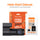NEW - 2025 Road Angel Halo Start 2 Deluxe 1080p Full HD Compact Dash Cam With Quick Release Mount with 64GB SD Card & Hardwiring Kit Bundle