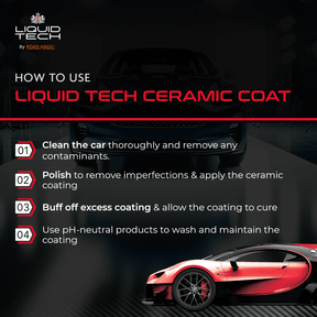 Liquid Tech Car Care - Ceramic Coat 3 Year Paint Protection - 50ml