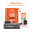 Caméra embarquée compacte Road Angel Halo Go avec carte microSD 64 Go et kit de câblage permanent