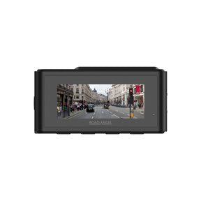 ADI Road Angel Halo Play 4K Dual Dash Cam with 3.2" Screen, Parking Mode & Quick Release mounting, Hard Wiring Kit, 32GB SD Card Fully Fitted at your local Halfords