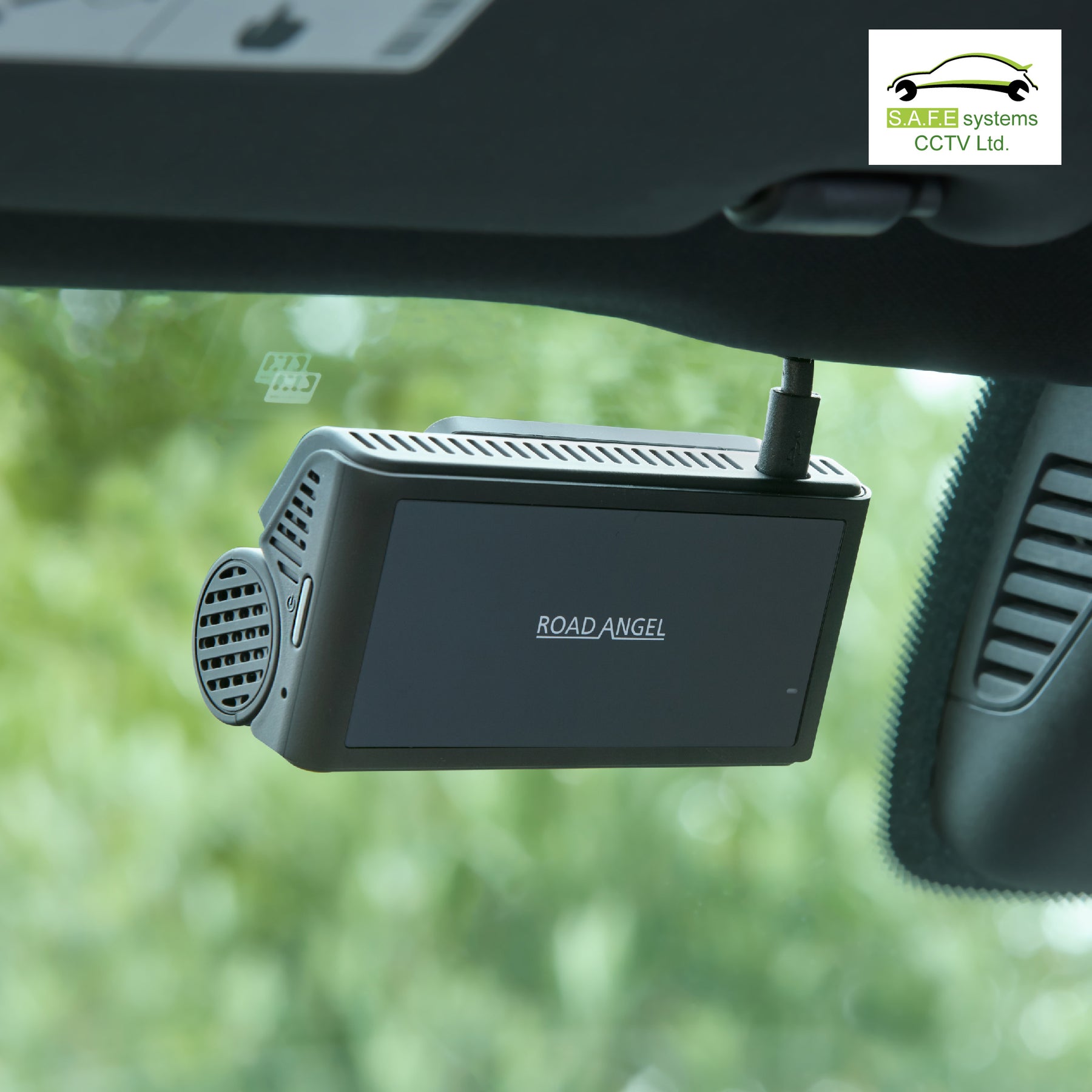 Road Angel Halo Guard 2K Taxi PH Dash Cam with Parking Mode & Quick Release mounting