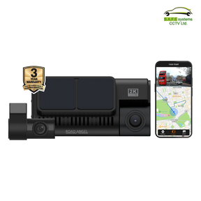 Road Angel Halo Guard 2K Taxi PH Dash Cam with Parking Mode & Quick Release mounting