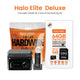 NEU – Road Angel Halo Elite 4K (2160p) &amp; 1K (1080p) Dual-Dashcam mit verbesserter Nachtsichttechnologie Sony Starvis 2! – Inklusive 64-GB-SD-Karte und Festverdrahtungsset 