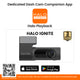 NEW - 2025 Halo Ignite 2 1080p Full HD Compact Dash Cam With Quick Release Mount (USB-C) With 64GB SD Card & Hardwiring Kit Bundle