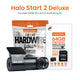 NEU – Road Angel Halo Start 2 Deluxe 1080p Full HD Kompakt-Dashcam (Modelljahr 2025) mit Schnellverschlusshalterung, 64-GB-SD-Karte und Festverdrahtungsset