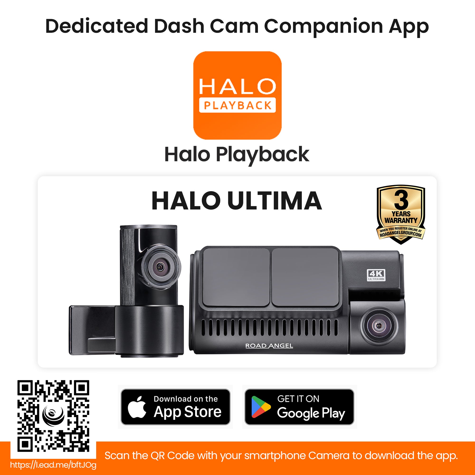 Halo Ultima 4K Dual Dash Cam - image 6