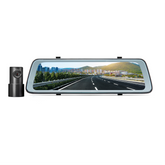 Road Angel Halo Vision 1440P Mirror Dash Cam with 10" LCD Touch Screen & Dual Parking Mode