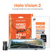 Lusterko wsteczne Road Angel Halo Vision i kamera samochodowa z kartą SD 64 GB i zestawem okablowania
