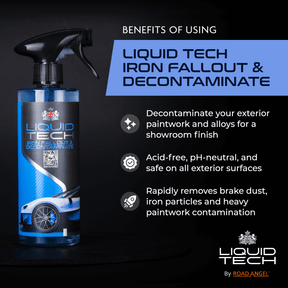 Liquid Tech Car Care - Iron Fallout & Decontaminate - 500ml