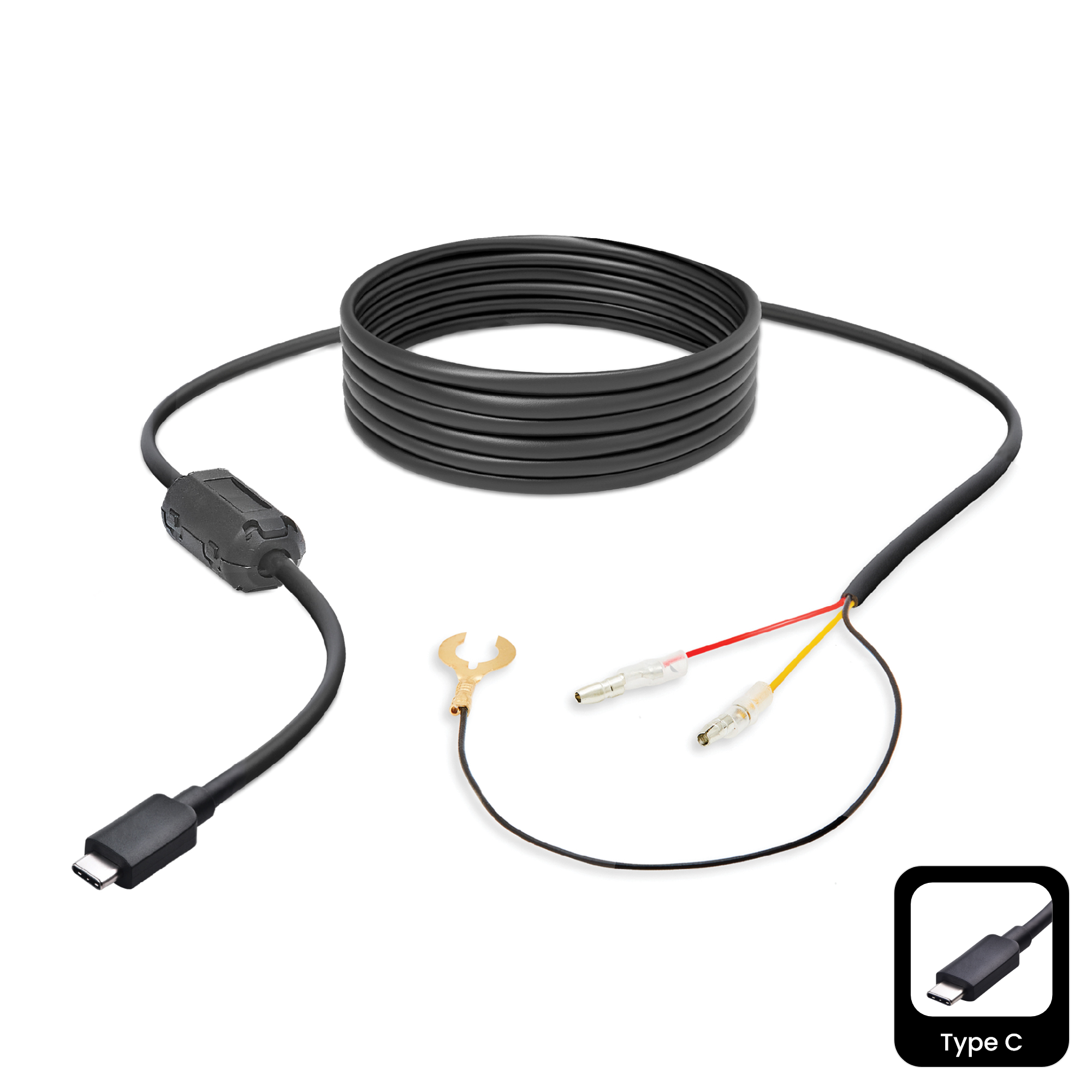 HWK5V C Halo Dash Cam 5V Type C Hardwiring Kit Halo Go 2 Drive 2 & Ultra