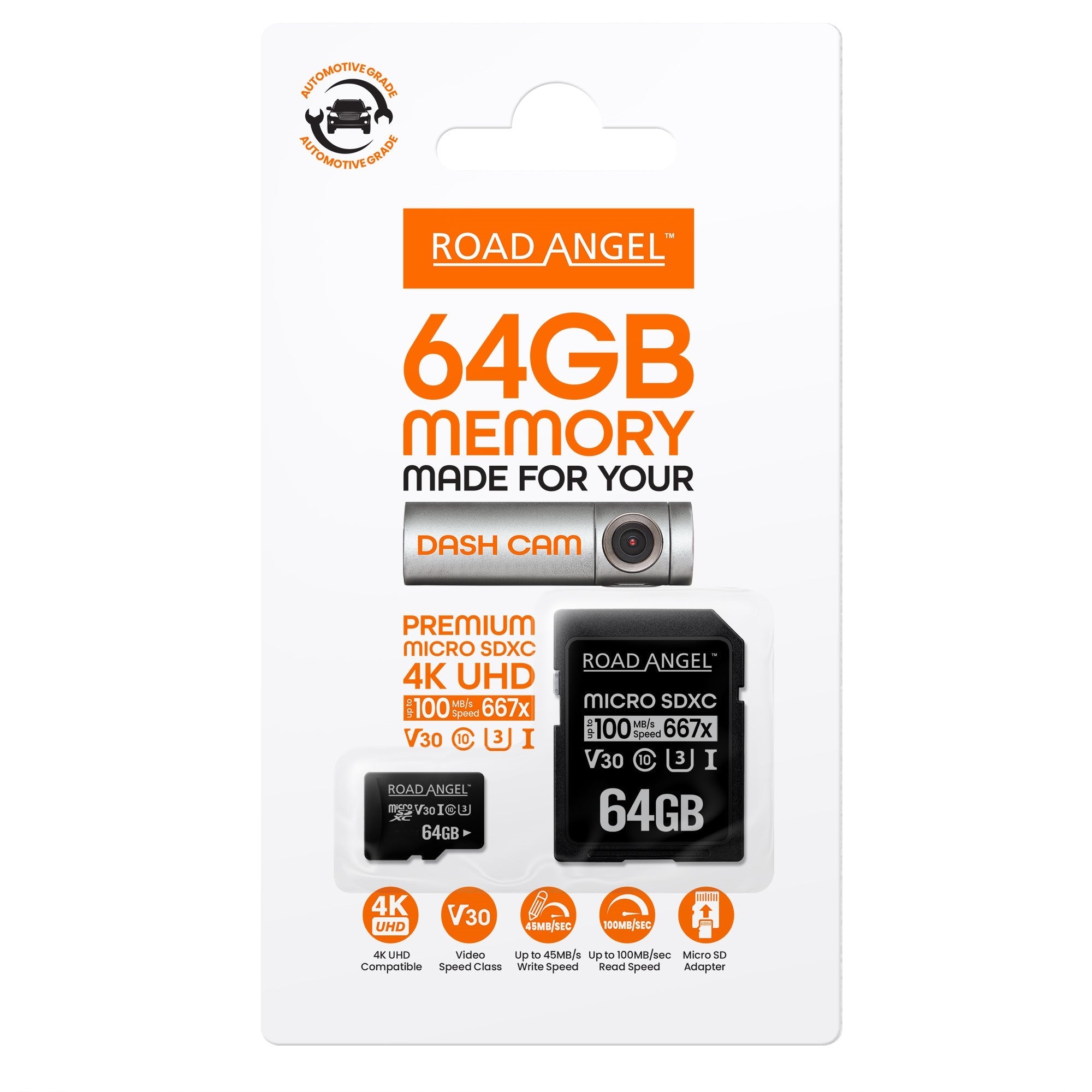 Automotive Grade SDXC MicroSD Card & Adapter – RSD