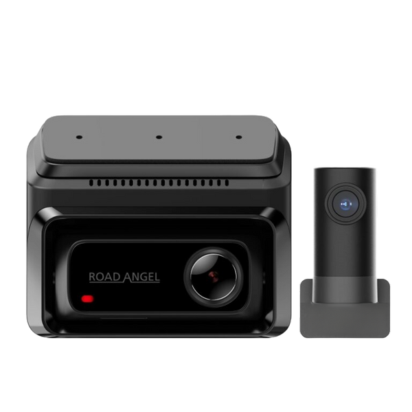 NEW - Road Angel Halo Elite 4K (2160p) & 1K (1080p) Dual Dash Cam With Sony Starvis 2 Enhanced Night Vision Video Technology!- With Free Hardwiring Kit!