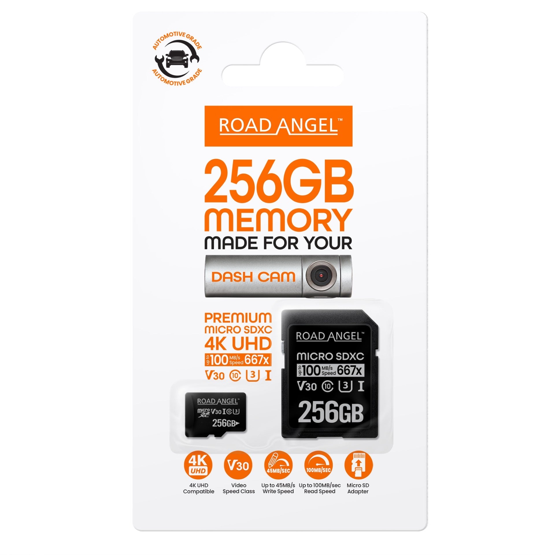 Automotive Grade SDXC MicroSD Card & Adapter – RSD